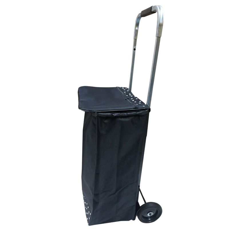 IMSARACKS - IMSARACKS Carrito Mercado Plegable / Coche Compras Metal 40 KG