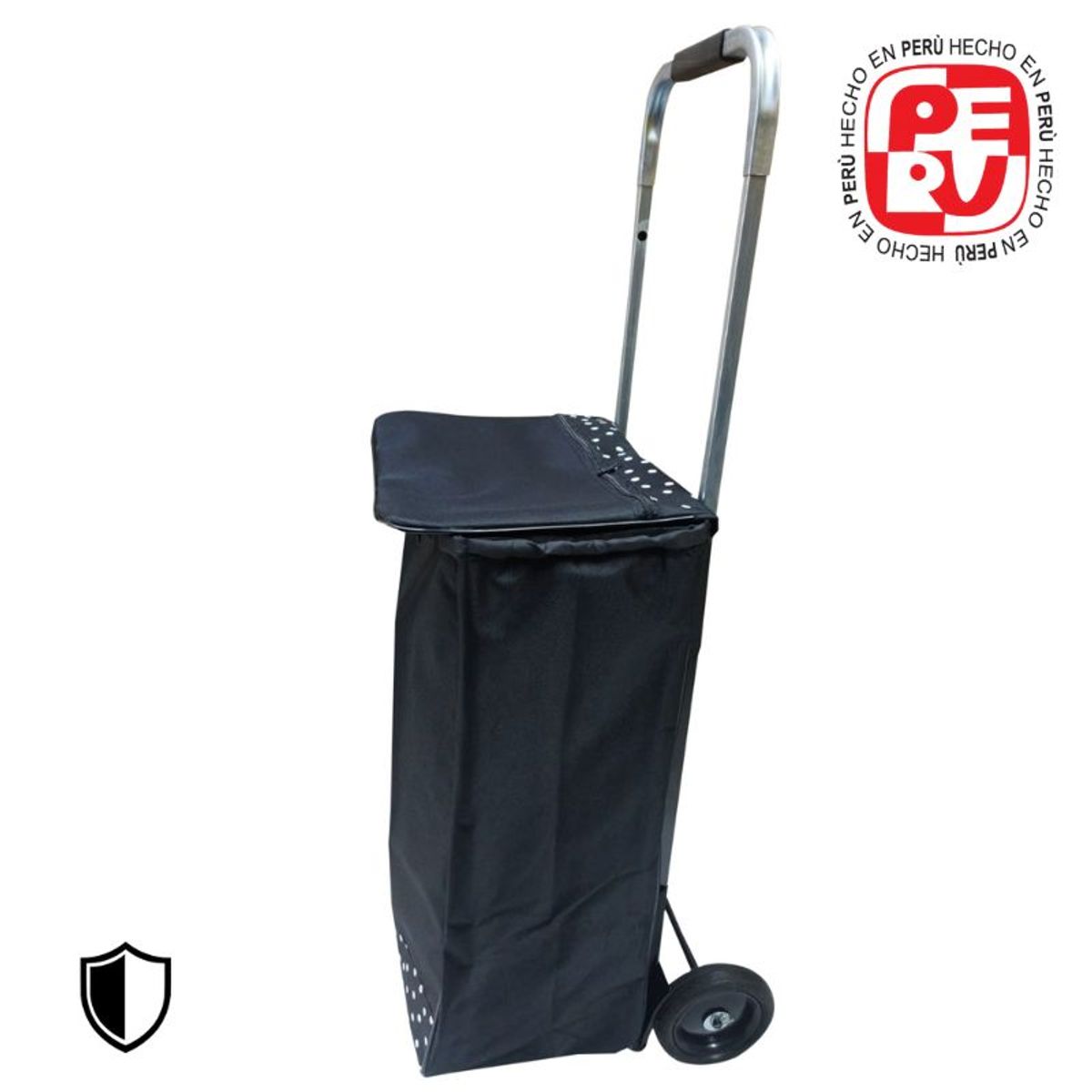 IMSARACKS - Carrito Mercado Plegable / Coche Compras Metal 40 KG NO CHINO