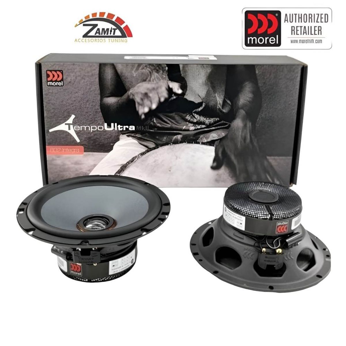 GENERICO - MOREL SET DE PARLANTES 6.5" TEMPO ULTRA 602 INTEGRA