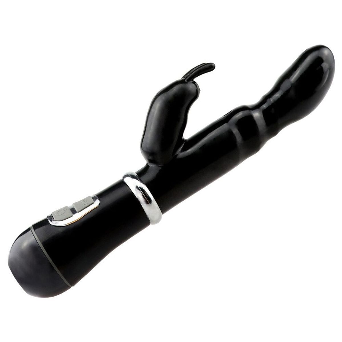 GENERICO - Vibrador Conejo De 12 Velocidades color negro