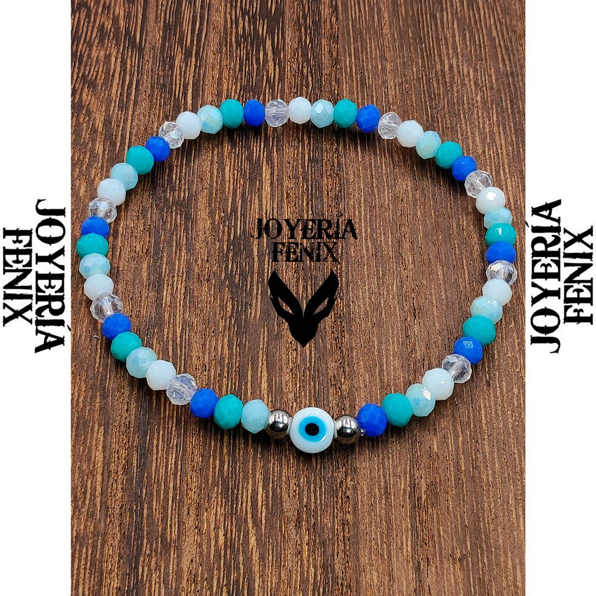 JOYERIA FENIX - Pulsera Ojo Turco Elástico - Joyería Fénix