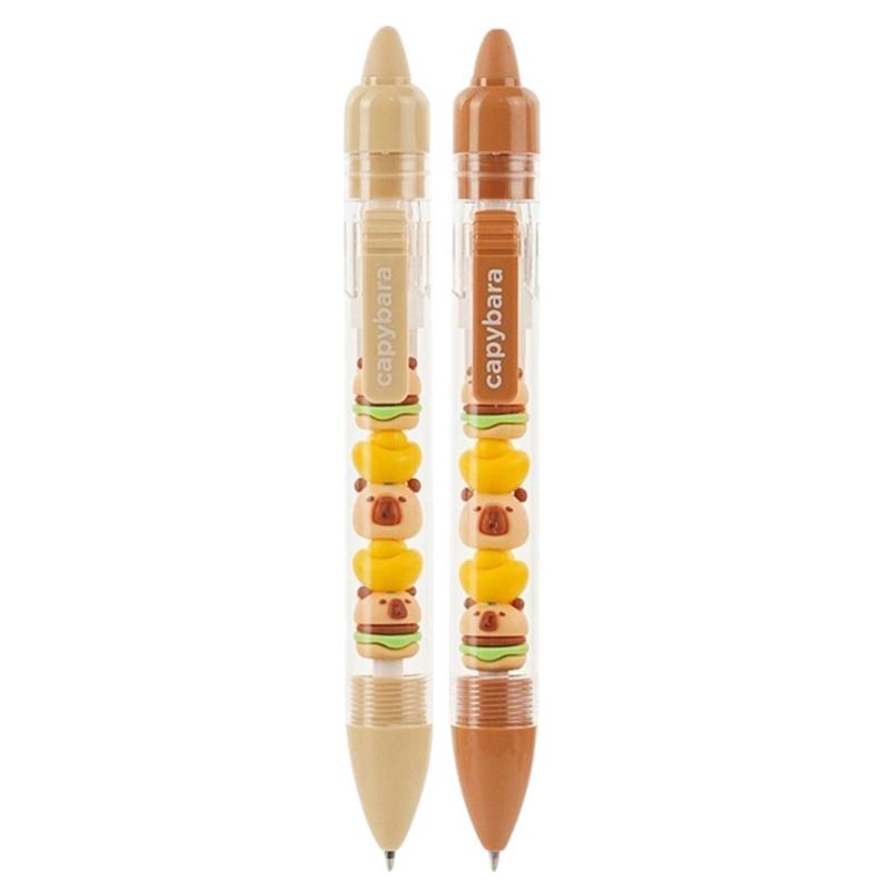 GENERICO - Lapicero borrable capibara pack de 2und