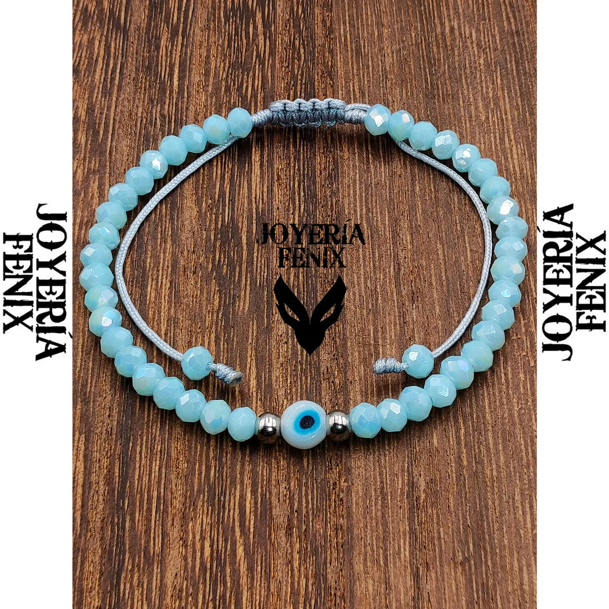 JOYERIA FENIX - Pulsera Ojo Turco Ajustable - Joyería Fénix