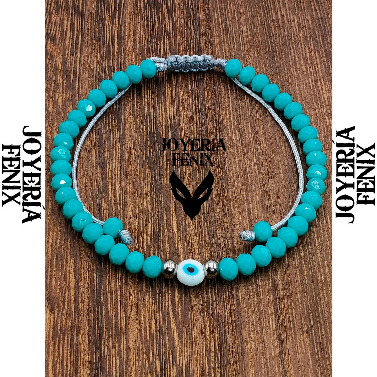 JOYERIA FENIX - Pulsera Ojo Turco Ajustable - Joyería Fénix