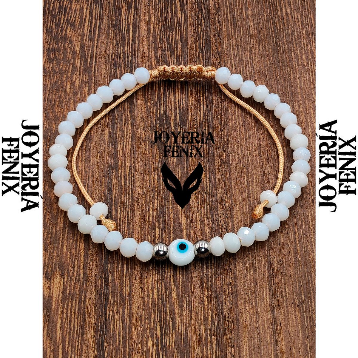 JOYERIA FENIX - Pulsera Ojo Turco Ajustable - Joyería Fénix