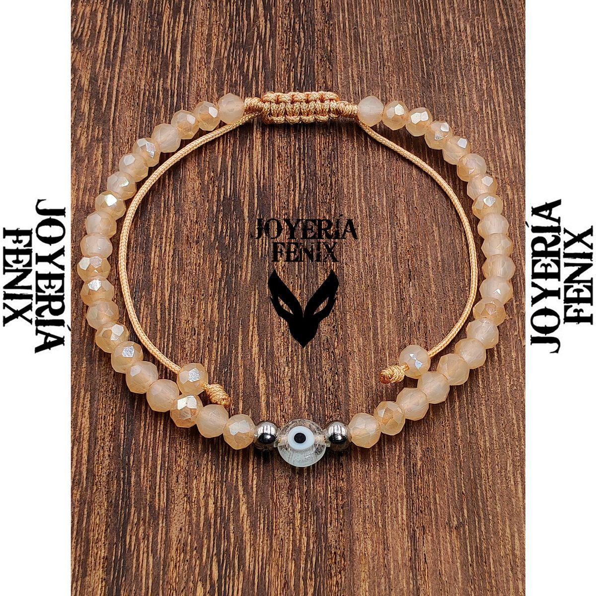 JOYERIA FENIX - Pulsera Ojo Turco Ajustable - Joyería Fénix