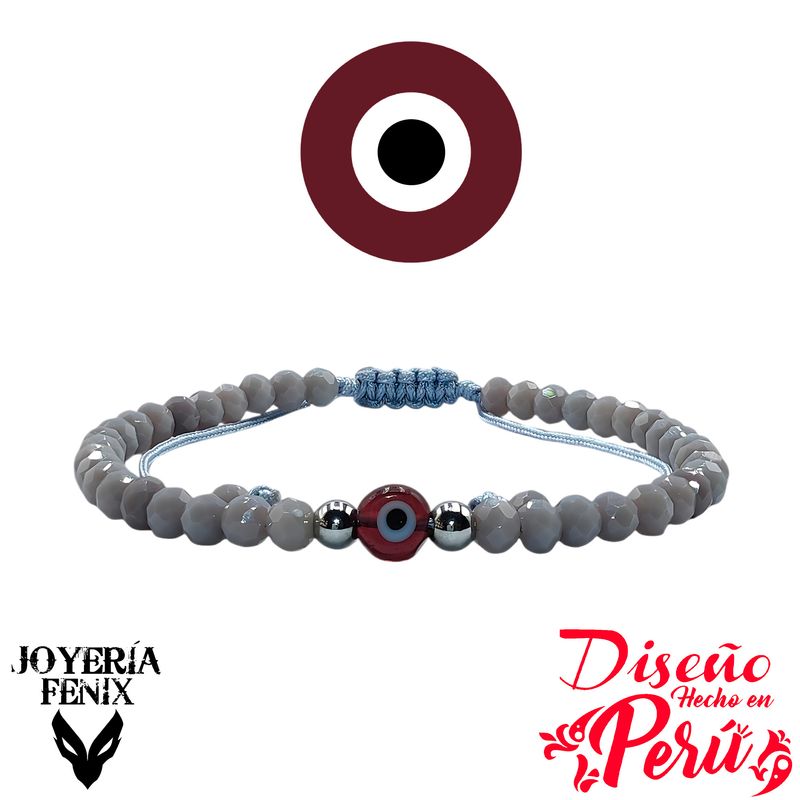 JOYERIA FENIX - Pulsera Ojo Turco Ajustable - Joyería Fénix