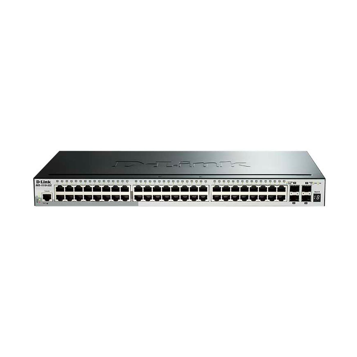 D LINK - SWITCH D-LINK  28 PORTS 10G L2 POE UTP NEGRO PN DGS-1510-28P