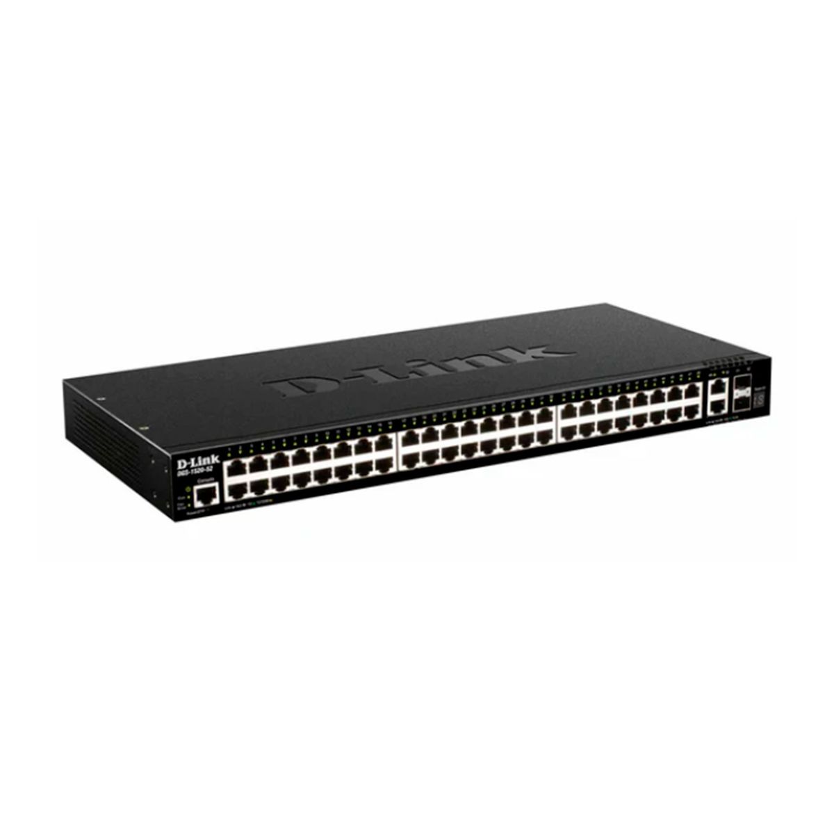 D LINK - SWITCH D-LINK 28 PORTS GIGABIT SFP POE L3 SMARTPRO PN DGS-1520-52