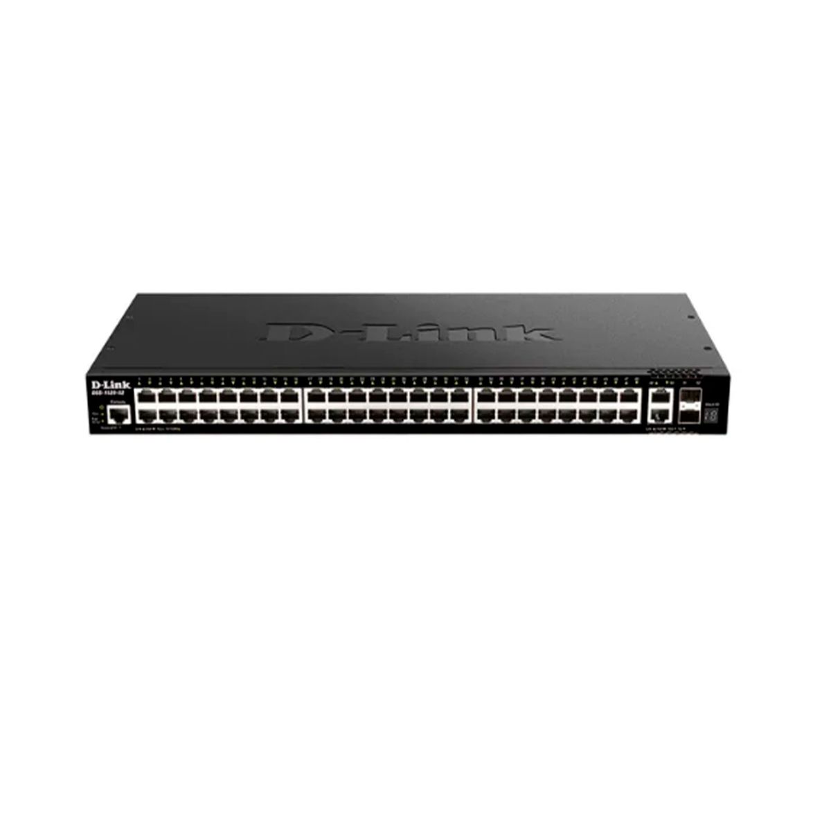 D LINK - SWITCH D-LINK 52 PUERTOS 1000BASE-T POE 2 x 10G SFP PN DGS-1520-52MP