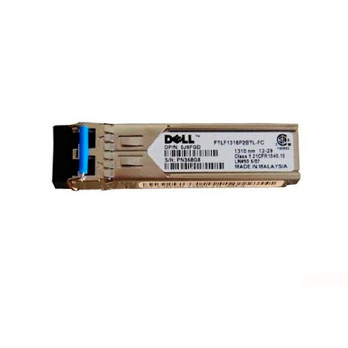 DELL - TRANSCEPTOR DELL 1 GBS 1000BASE-LX MONOMODO PN 0J6FGD
