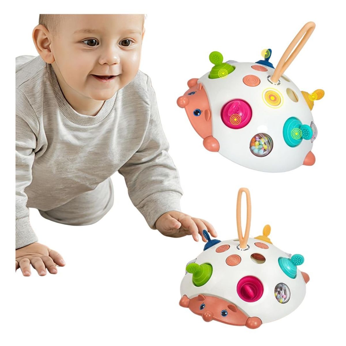 GENERICO - Juguete Sensorial Erizo Divertido Para Niños