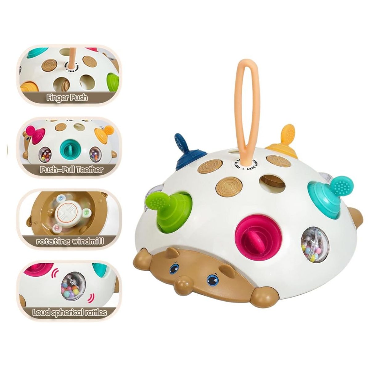 GENERICO - Juguete Sensorial Erizo Divertido Para Niños