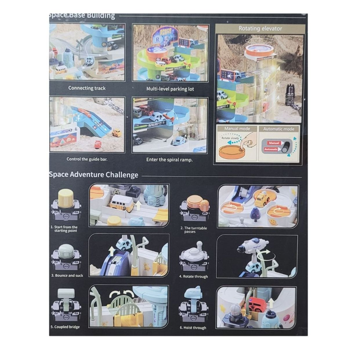 GENERICO - Pista De Autos Parking Aventura Del Espacio Para Niños