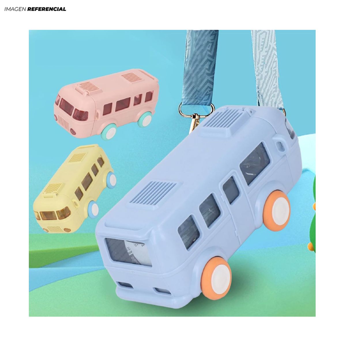 GENERICO - Toma Todo para Niños con Diseño de Carrito de 500 ml