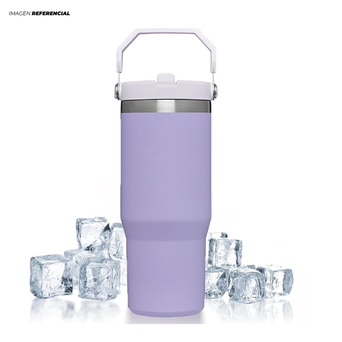 GENERICO - Termo Personal Estilo toma todo con Pico Morado