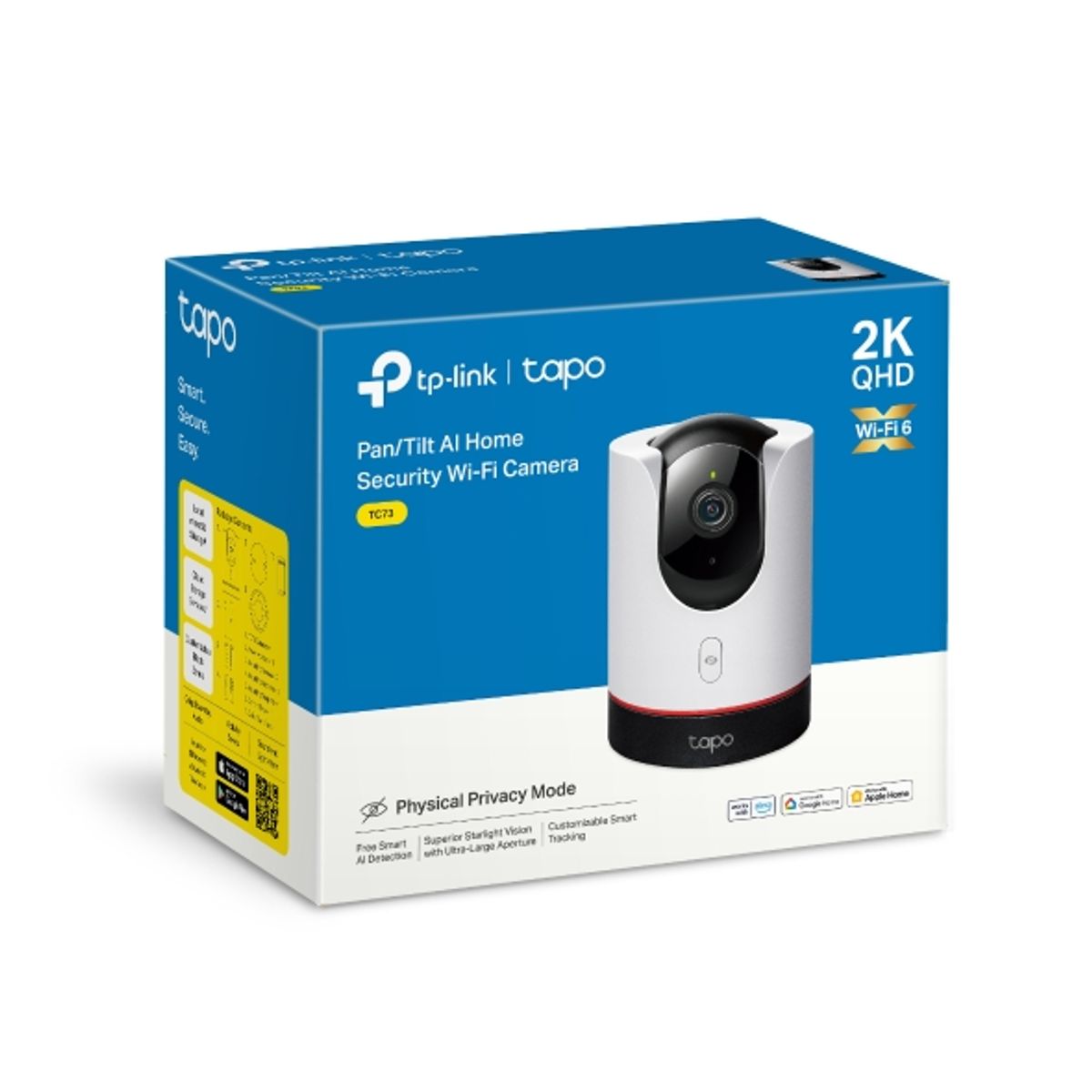 TP LINK - CAMARA INTELIGENTE WIFI TPLINK TAPO C225