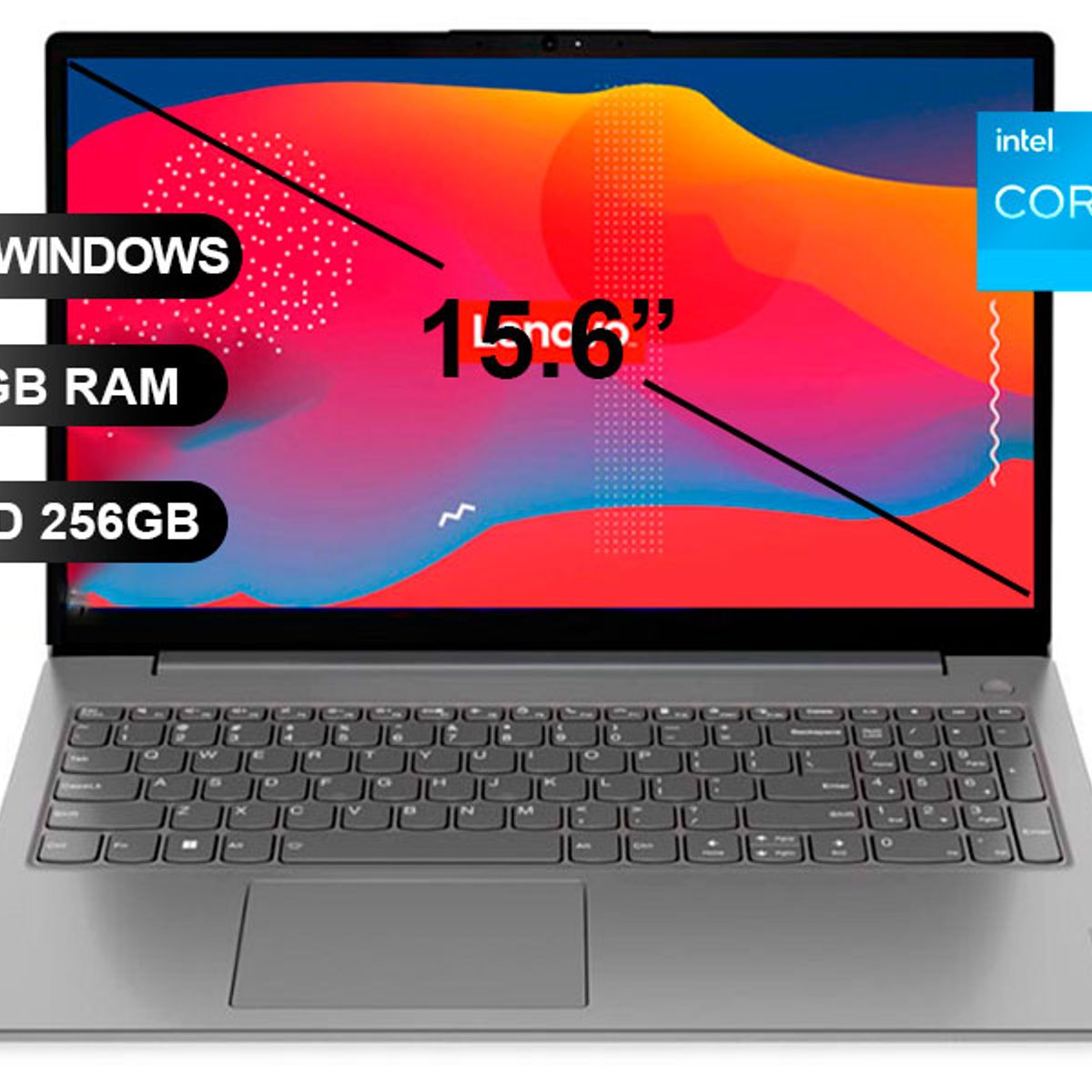 LENOVO - LAPTOP LENOVO V15 G3 IAP I3-1215U 8GB SSD256GB FREE 156 82TT00CVLM