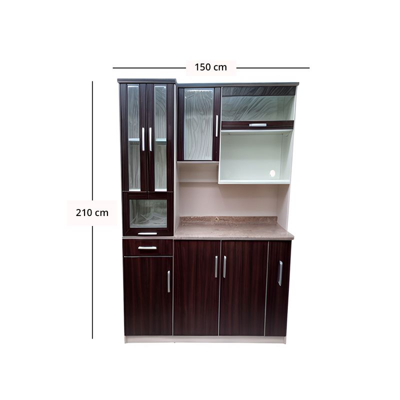 BARAKA HOME - Respostero de Cocina Kotor - Wengue