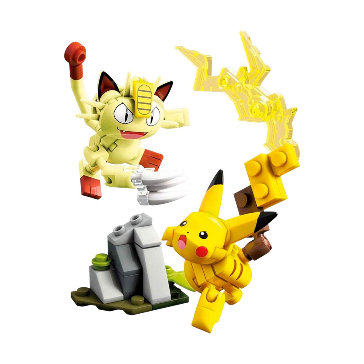 POKEMON - Pokemon Mega Construx Pikachu vs Meowth