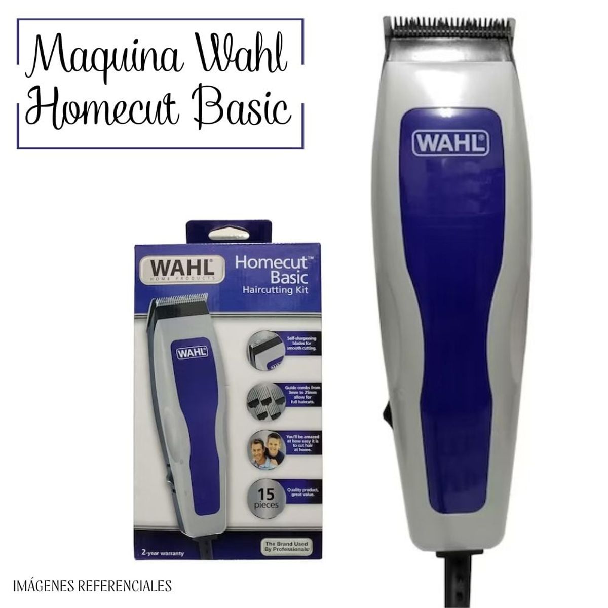 WAHL - Maquina de cortar Cabello Wahl Homecut Basic