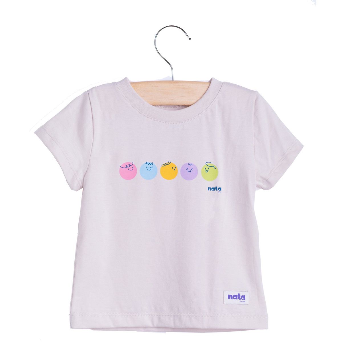 NATA COTON - POLO ALGODON NIÑA CREMA