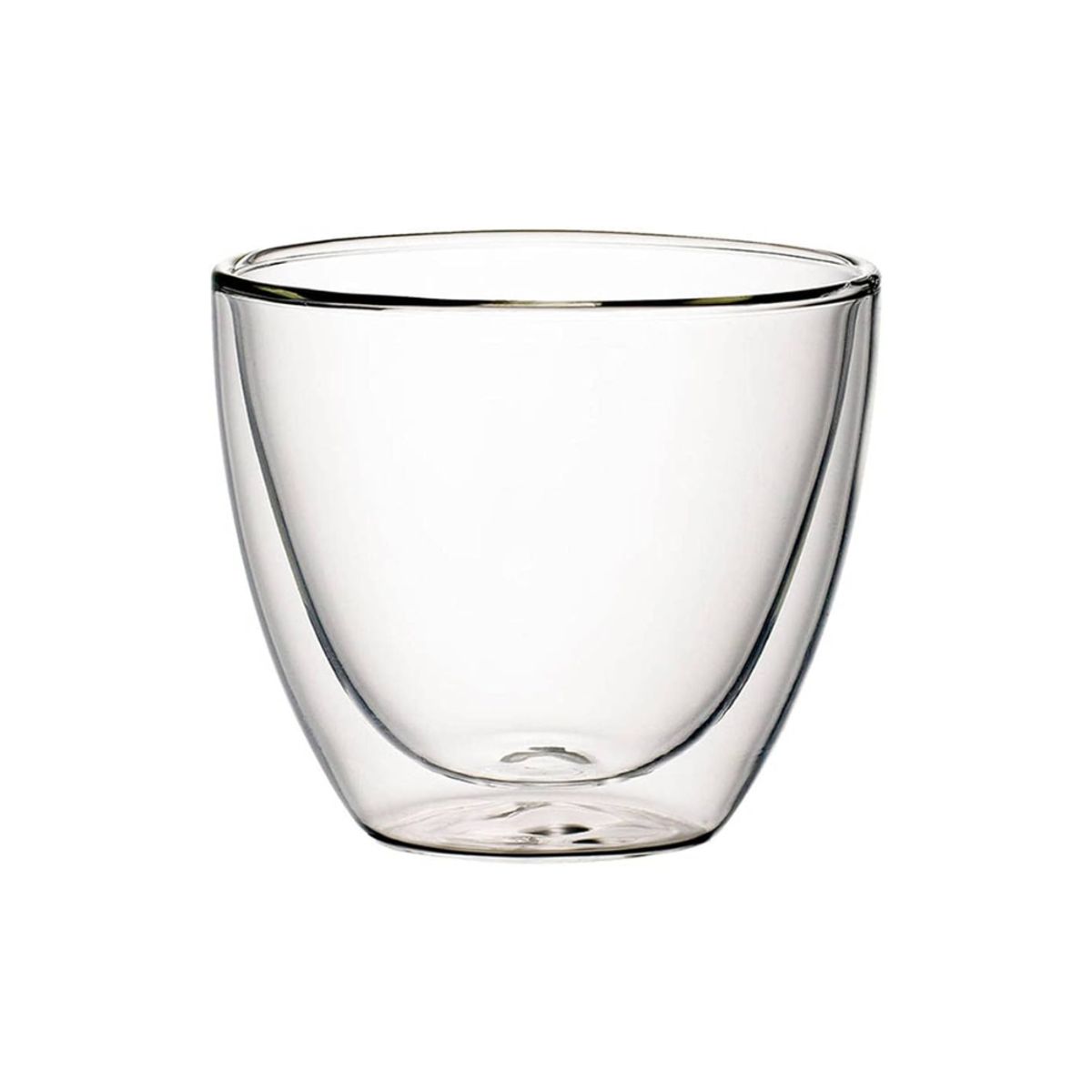 INSPIRA - Vaso de Vidrio Borosilicato 400 ml con Doble Pared