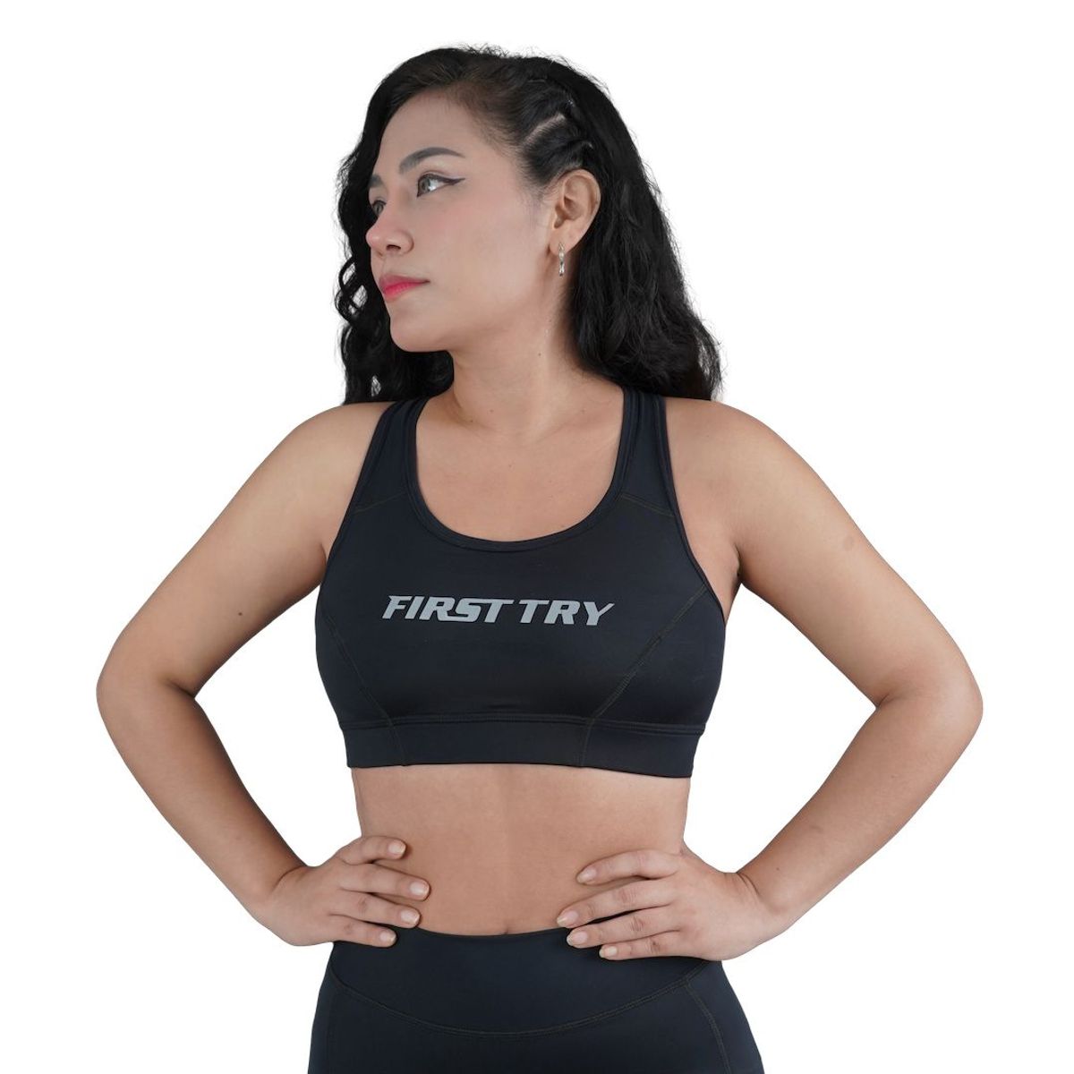 FIRST TRY - Sports Bra - Top Deportivo Soporte Firme