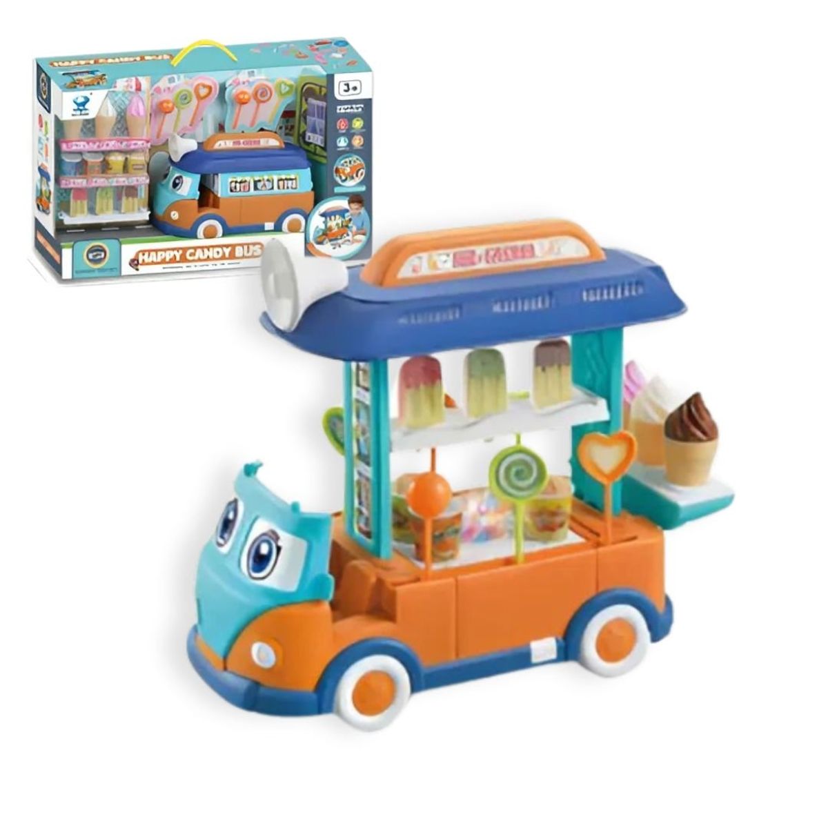 GENERICO - Jueguete Interactivo Camión De Helados Feliz
