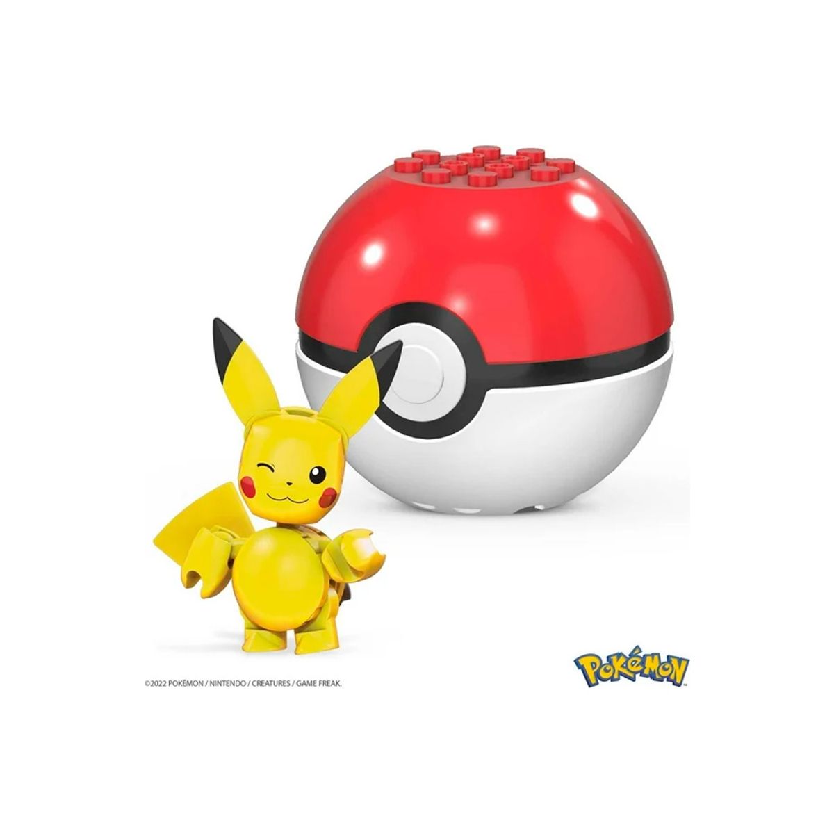 POKEMON - Pokemon Mega Pikachu Ball 16 piezas Modelo B
