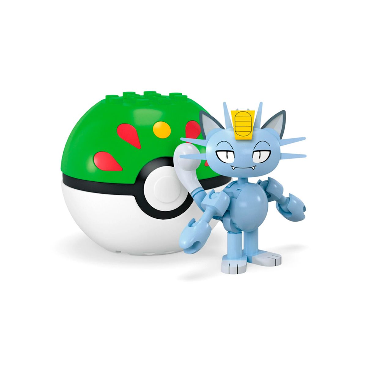 POKEMON - Pokemon Mega Alolan Meowth Ball 28 Piezas