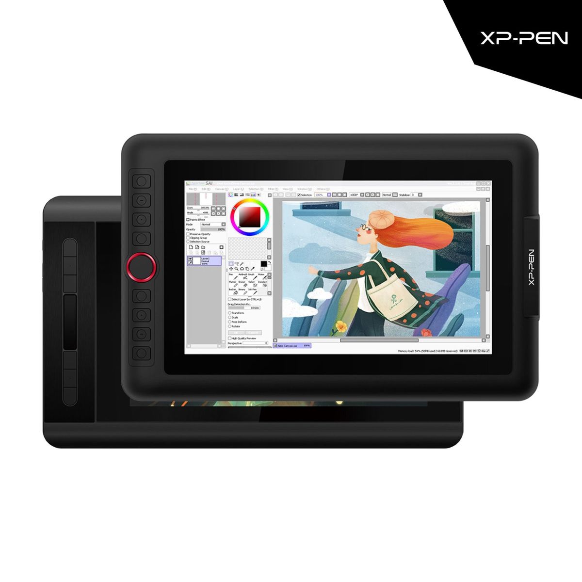 XP PEN - Tableta Grafica XP-Pen Artist12 12 Pro CPantalla 1920x1080 USB Windows Mac