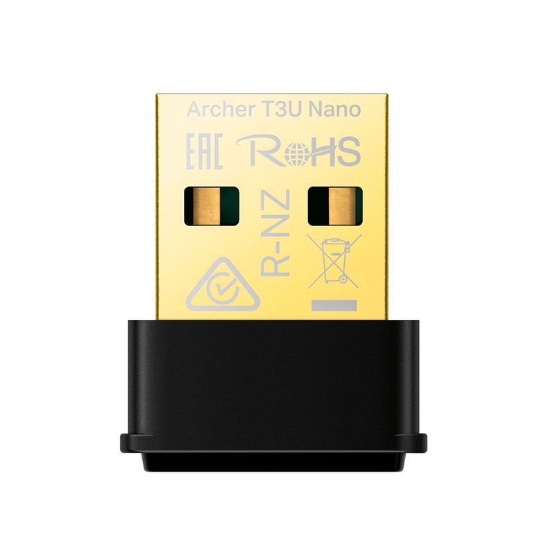 TP LINK - ADAPTADOR USB TP-LINK NANO WIFI DOBLE BANDA PN TP-ARCHER-T3U-NANO