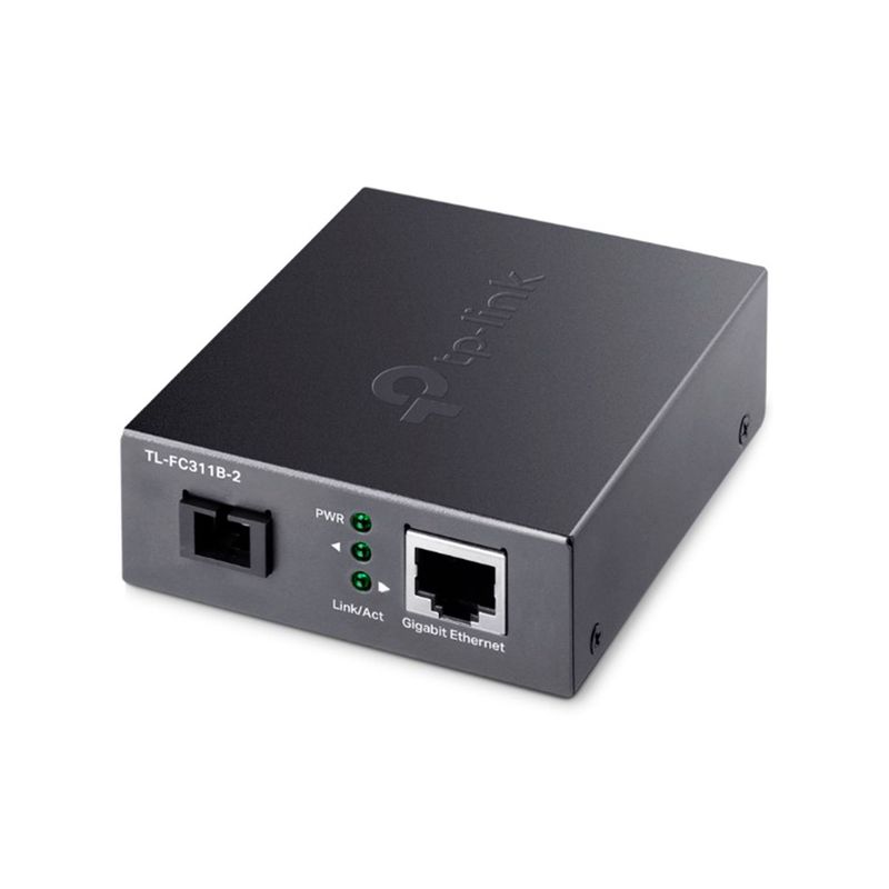 TP LINK - CONVERTIDOR DE MEDIOS TP-LINK 1× RJ45 1000MBPS 2KM PN TL-FC311B-2
