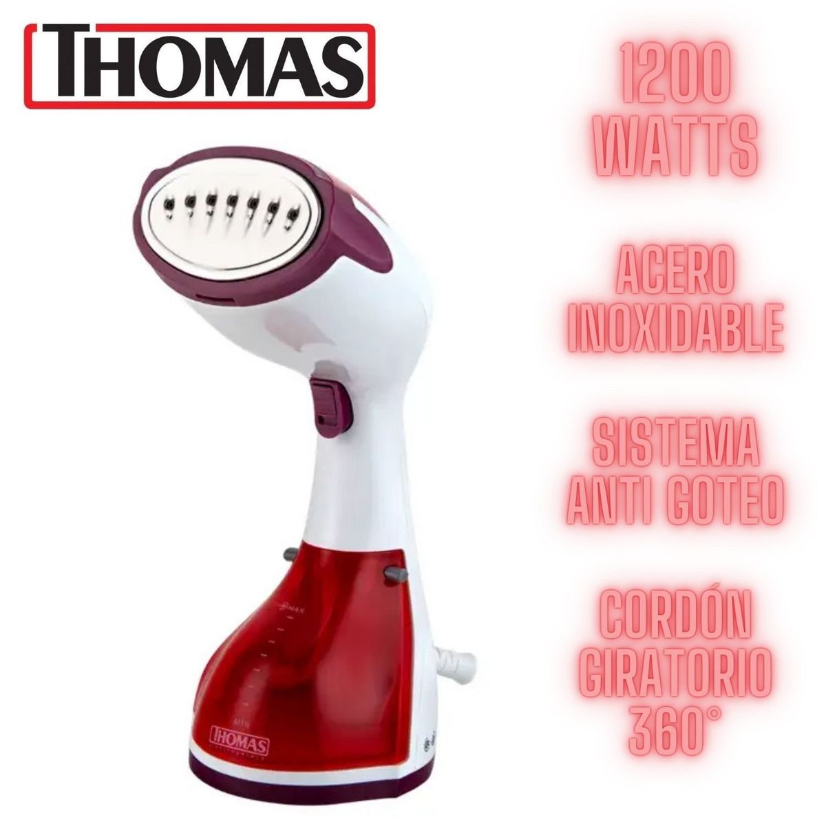THOMAS - Plancha Vertical Thomas TH-7300 1200 W