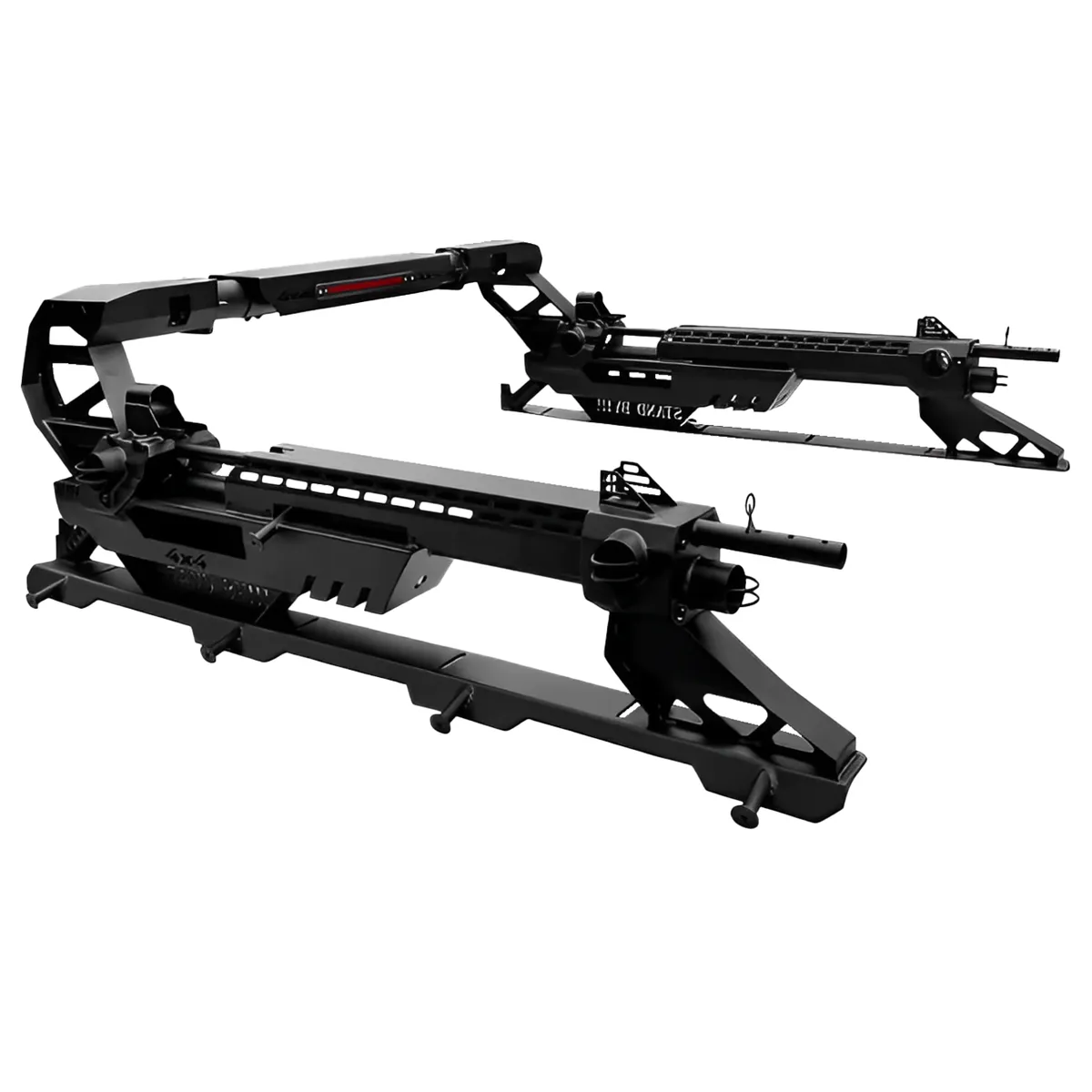 GENERICO - ANTIVUELCO DE ACERO INOXIDABLE CON LOGO 4X4