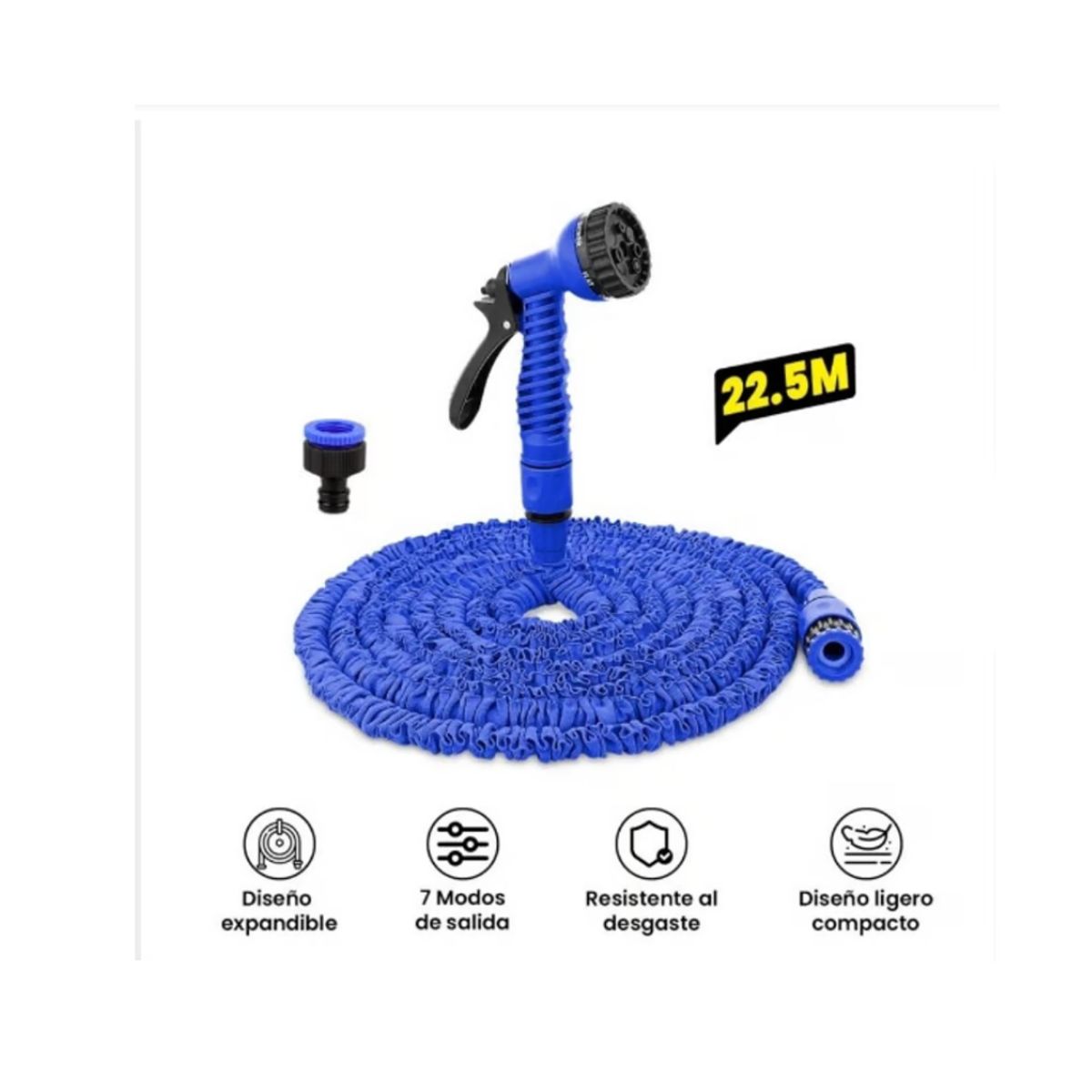 GENERICO - MANGUERA EXPANDIBLE PARA JARDIN 23 METROS