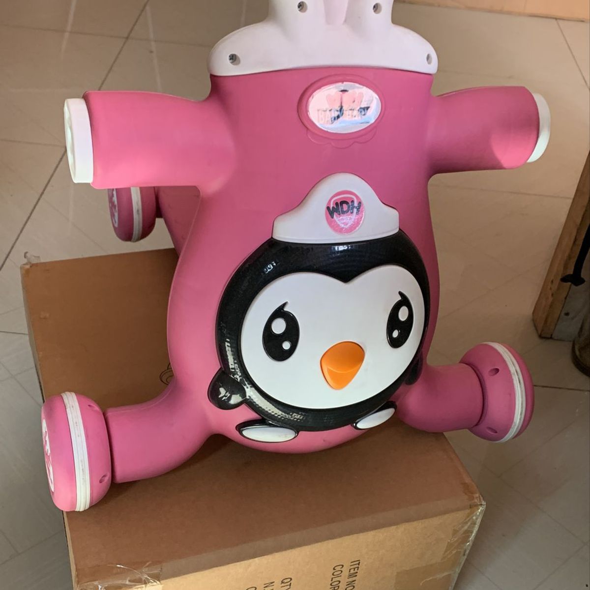 GENERICO - Andador, patinete y carrito multifunción 3 en 1 para bebés