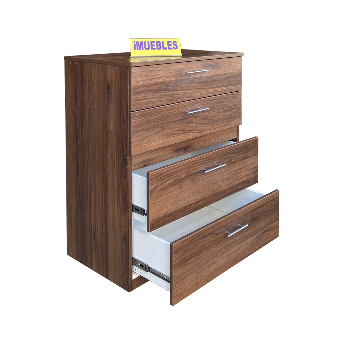 TEMEL - Cómoda 04 Cajones KEMER - Diseño Funcional y Espacioso - TEMEL
