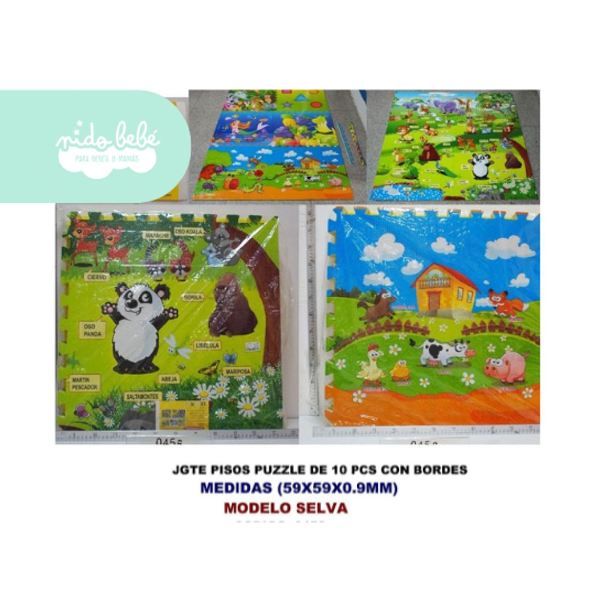 GENERICO - piso armable para bebe 09mm