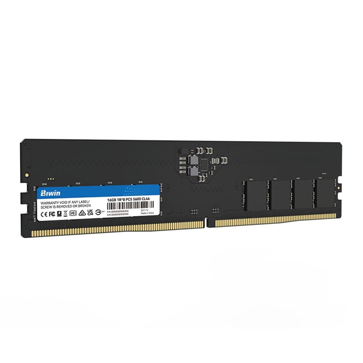 GENERICO - Memoria RAM Biwin 16GB DIMM 5600MHz DDR5