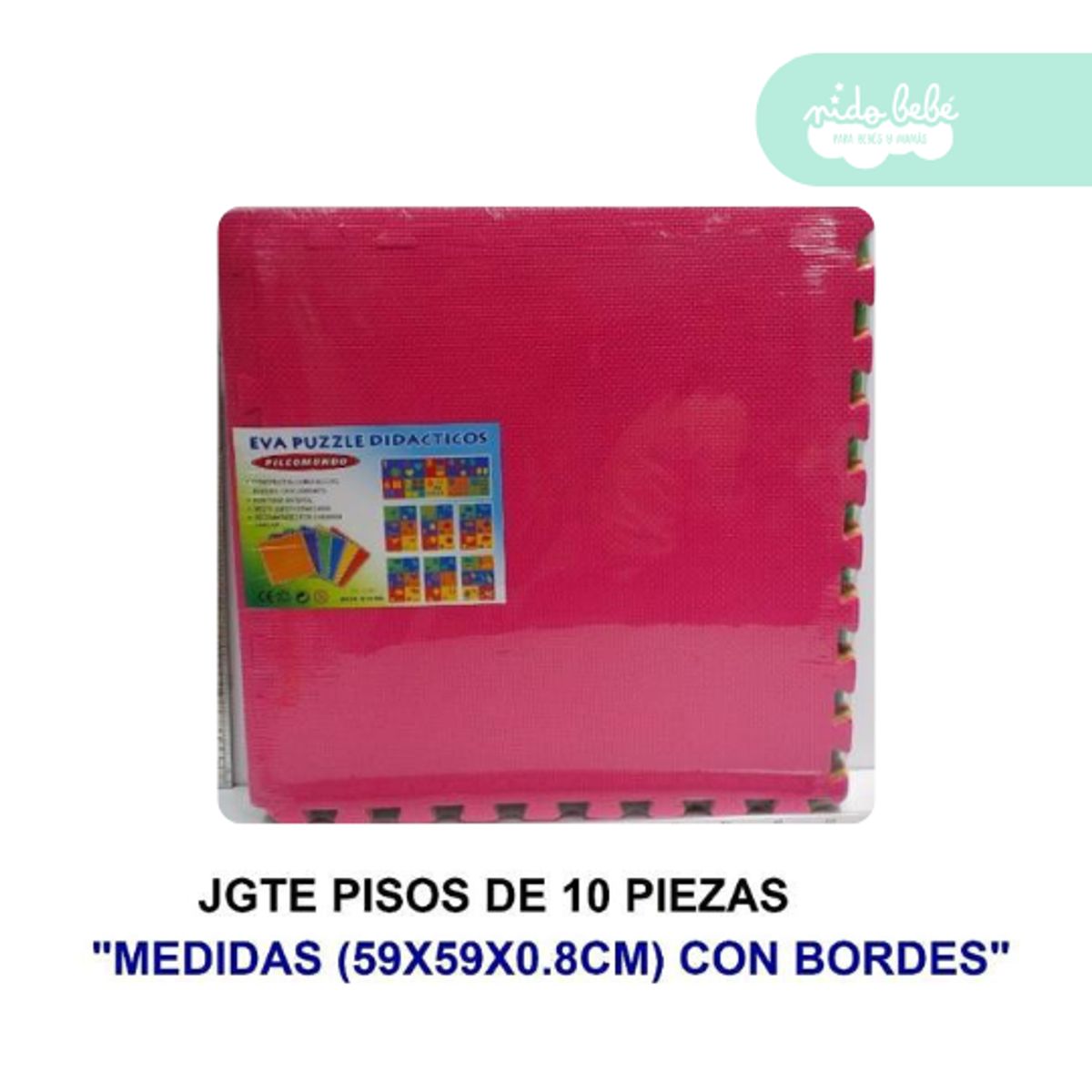 GENERICO - piso armable para bebe 0.8 mm