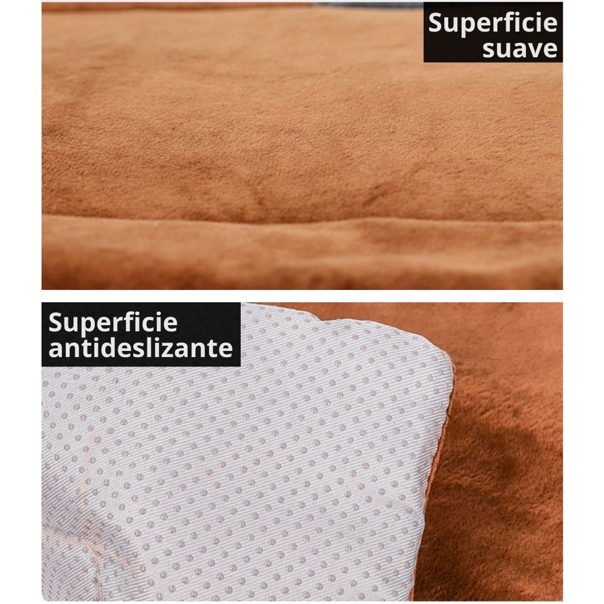 GENERICO - Tapete Mat Térmico Doglemi Mascotas Marrón TALLA S 46x61 cm