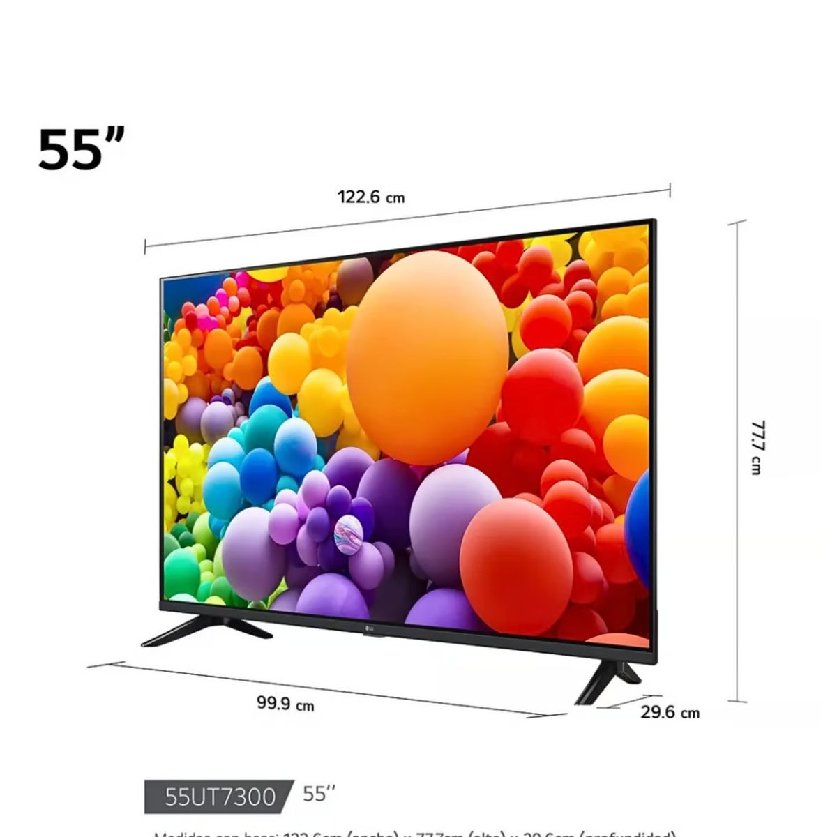 LG - TELEVISOR LG LED 55' UHD 4K SMART 55UT7300PSA 2024 + CONTROL MAGIC