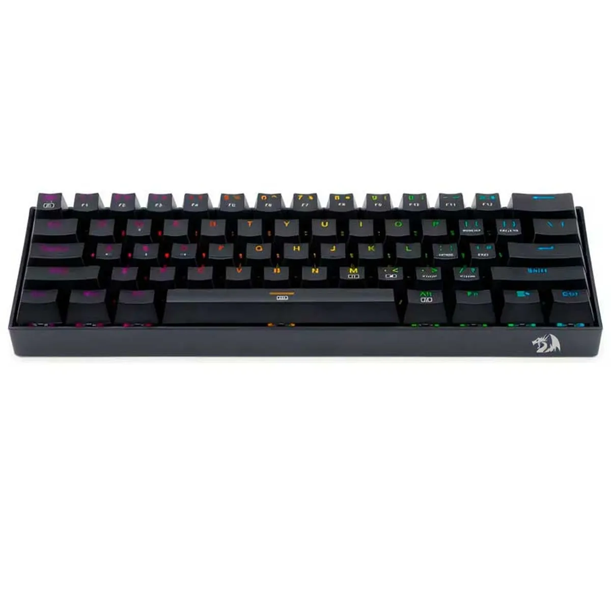 REDRAGON - Teclado Mecánico Redragon Dragonborn K630RGB 60% Switch Rojo Español