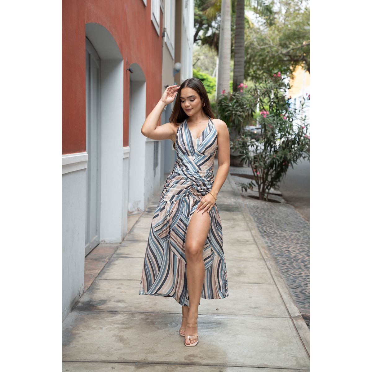 NANCY'S COLLECTION - Vestido largo de verano Nancys Collection