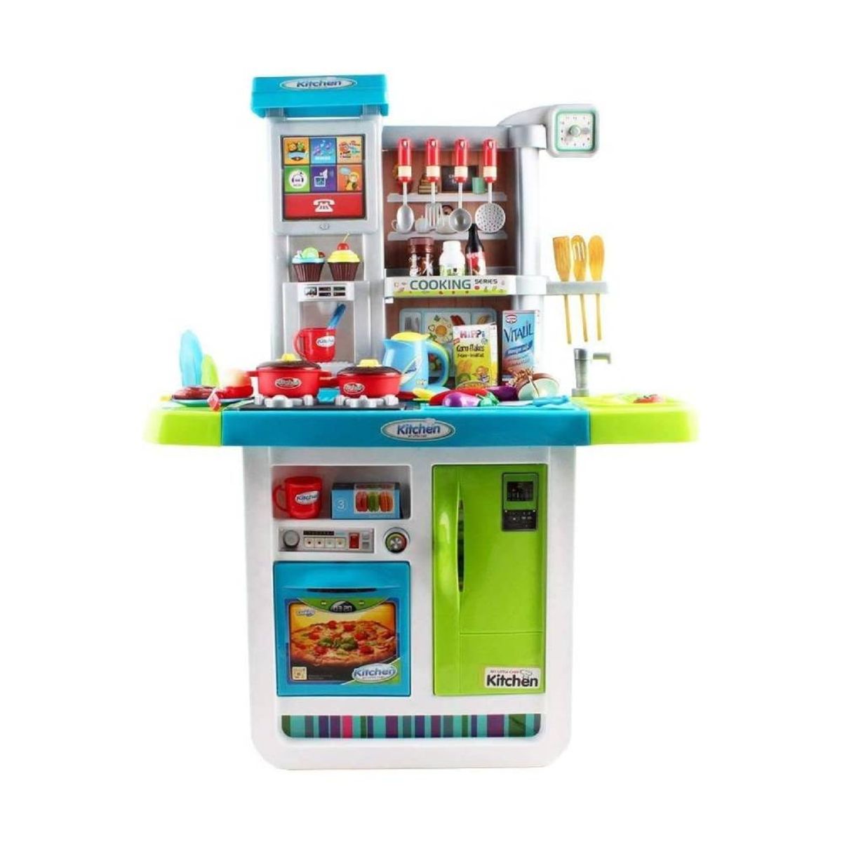 GENERICO - Cocina My Little Chef verde interactiva 98cm