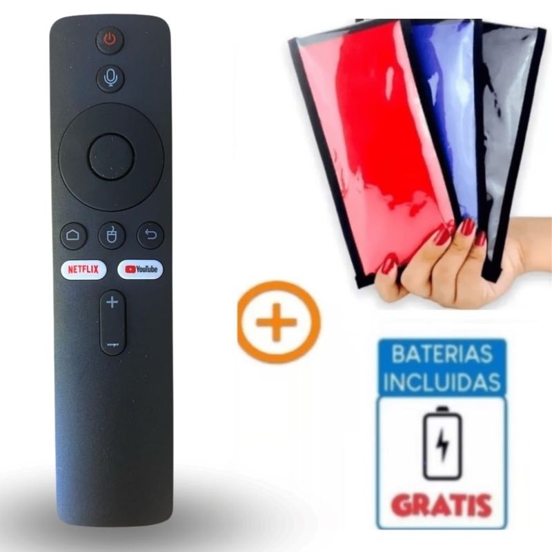 GENERICO - Control Remoto Tv Box Android 4k Q5 2gb Ram 8gb + Funda