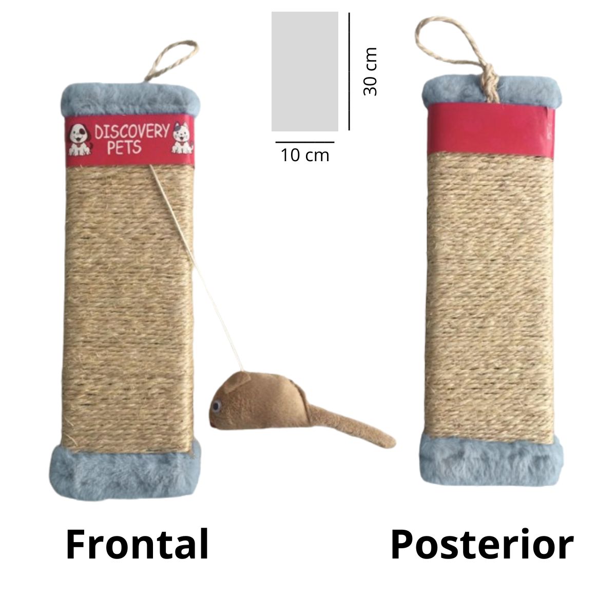 GENERICO - RASCADOR PARA GATO FORMA DE TABLA-PLATA