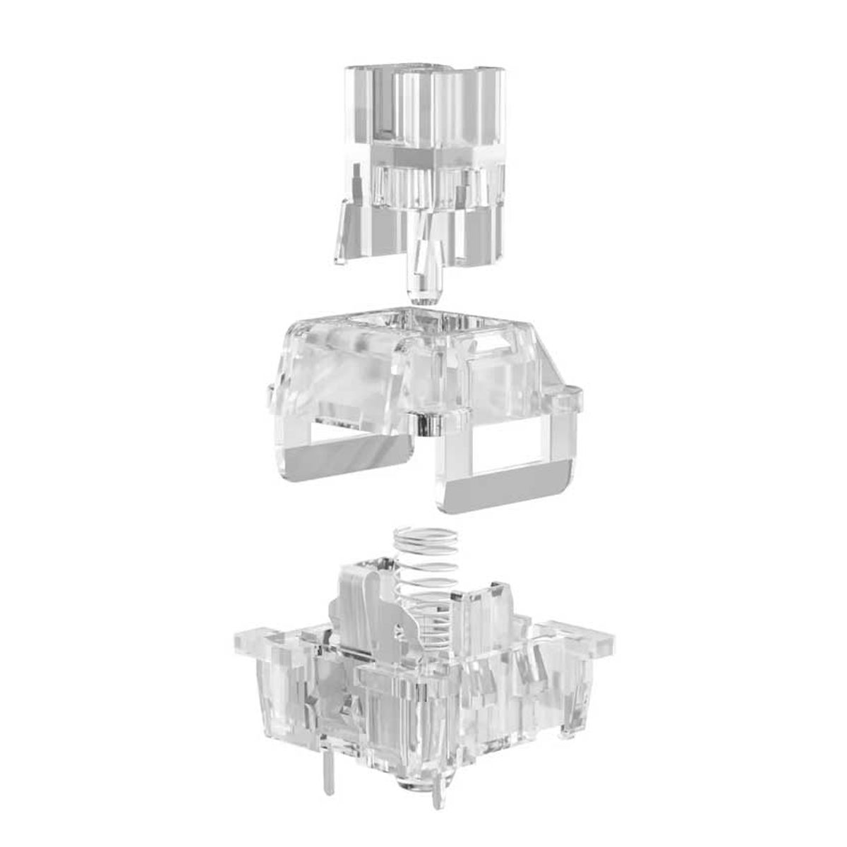 REDRAGON - Kit Switches Redragon Panda Crystal Táctiles 50M Actuaciones RGB